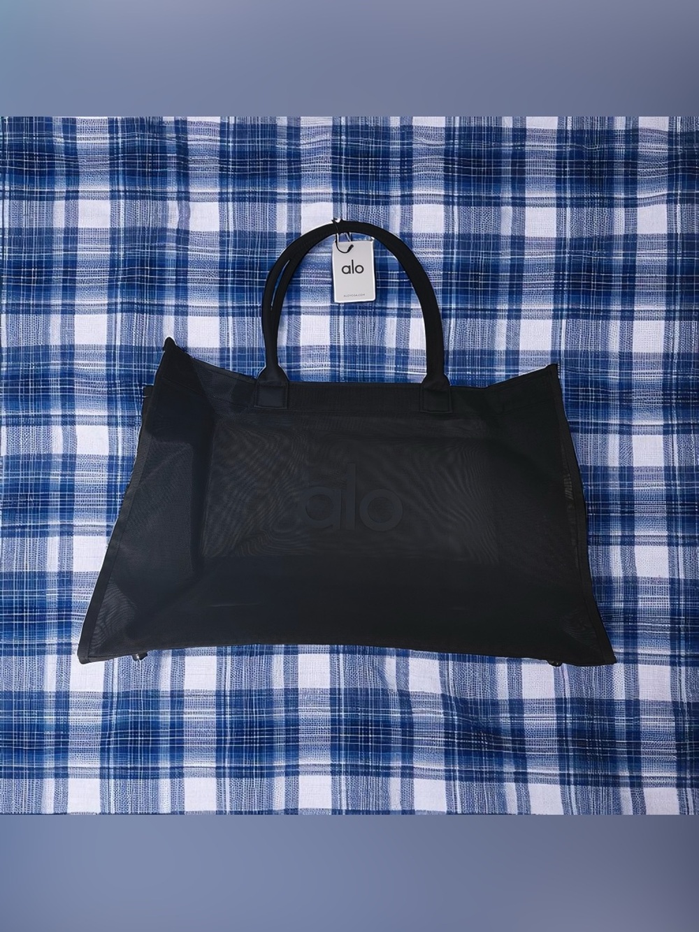 🌹ALO Yoga Black Mesh Tote